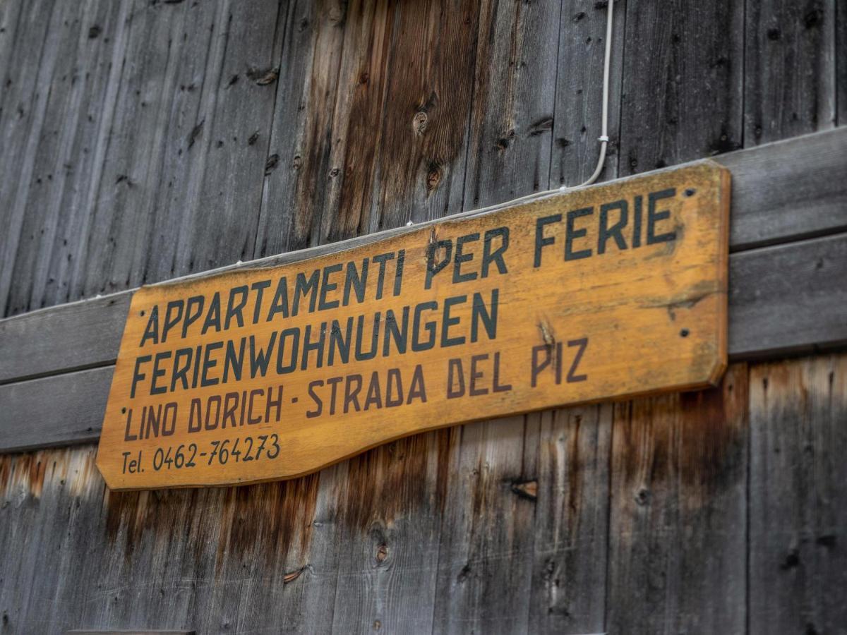 Ferienwohnung Ciasa Lino Aloch Pozza di Fassa Exterior foto