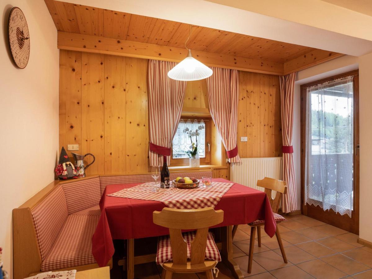 Ferienwohnung Ciasa Lino Aloch Pozza di Fassa Exterior foto