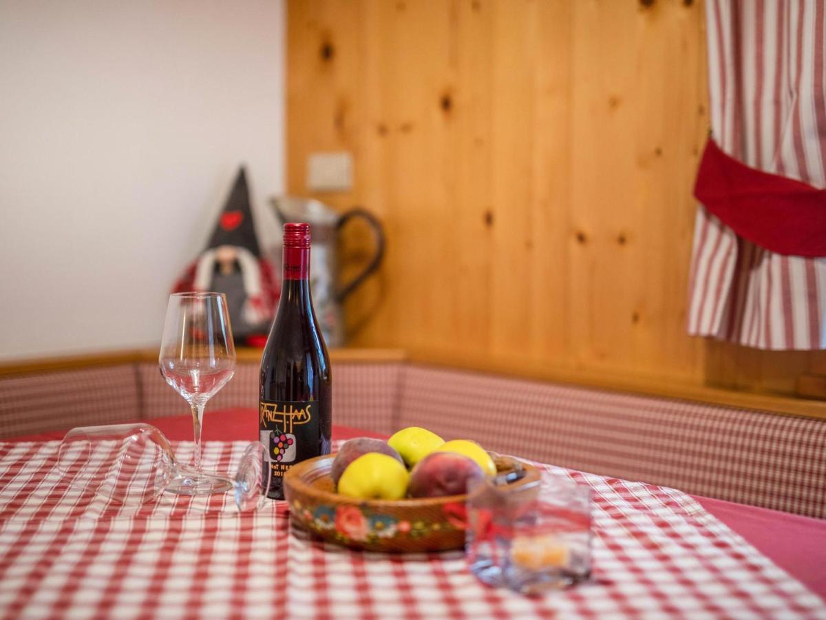 Ferienwohnung Ciasa Lino Aloch Pozza di Fassa Exterior foto